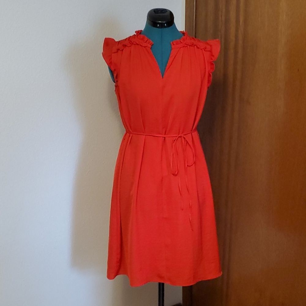 Loft red dress